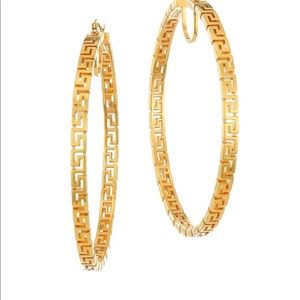 Versace Greca Hoops